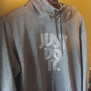 A Nike hoodie